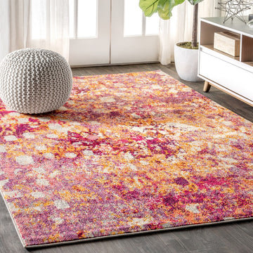 Inspired contemporary Pop Modern Abstract Area Rug